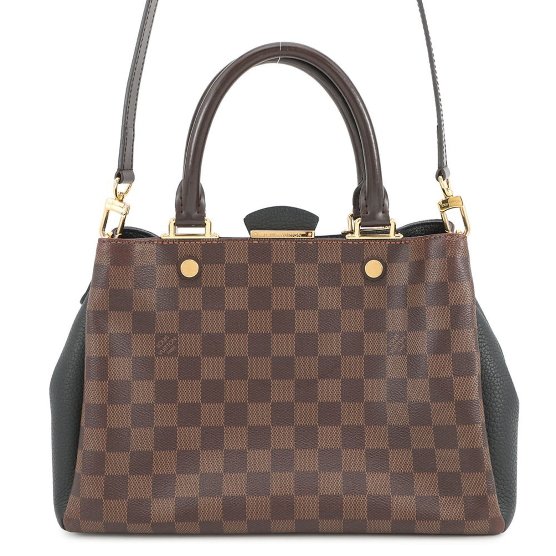 Louis Vuitton Damier Brittany Handbag LOUIS VUITTON Black