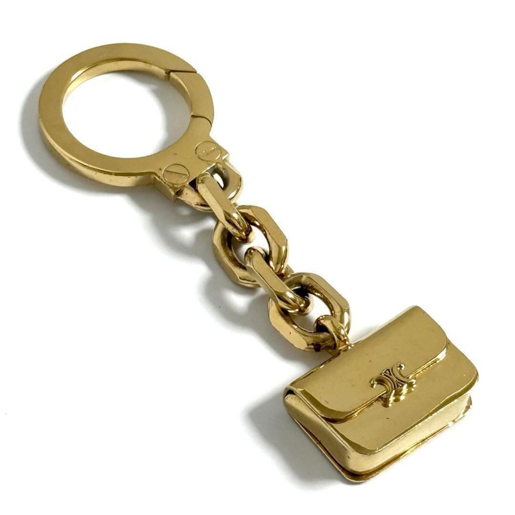 Celine Triomphe Bag Charm Keychain Keyring