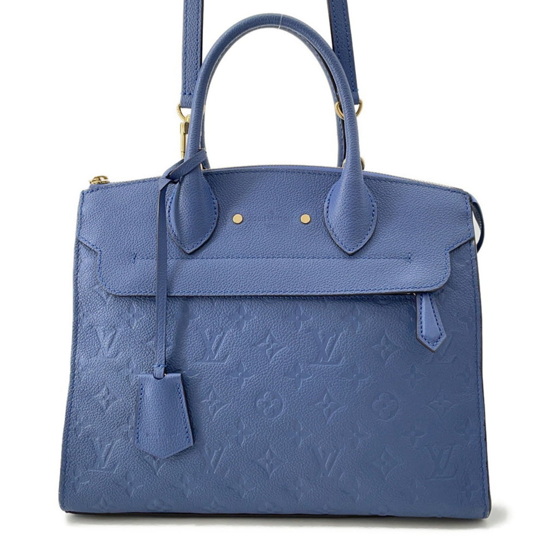 Louis Vuitton Monogram Empreinte Pont Neuf MM Handbag LOUIS VUITTON Shoulder Bag