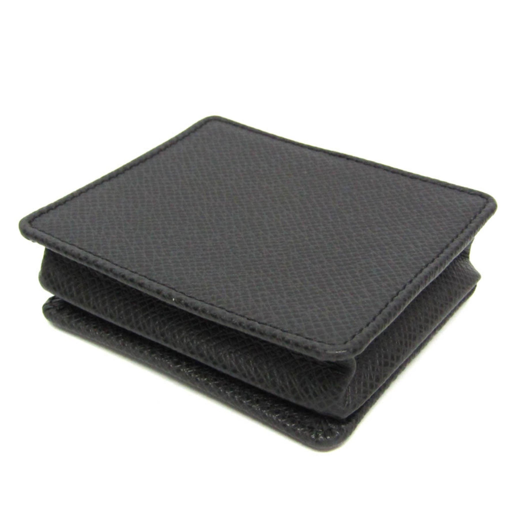 Louis Vuitton Taiga Porto Monebowat Taiga Leather Coin Purse/coin Case