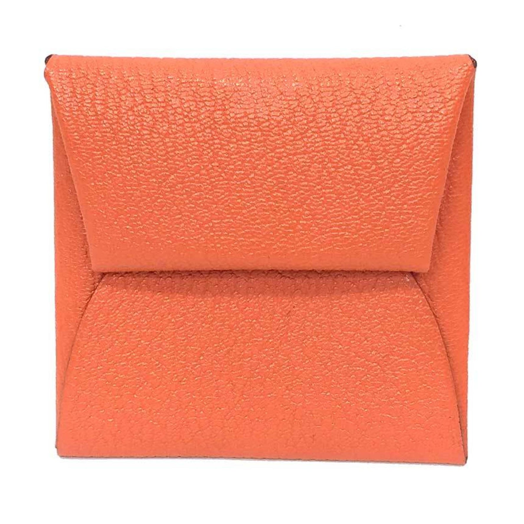Hermes Bastia Coin Case PORTE-MONNAIE BASTIA Purse Chevre Wallet