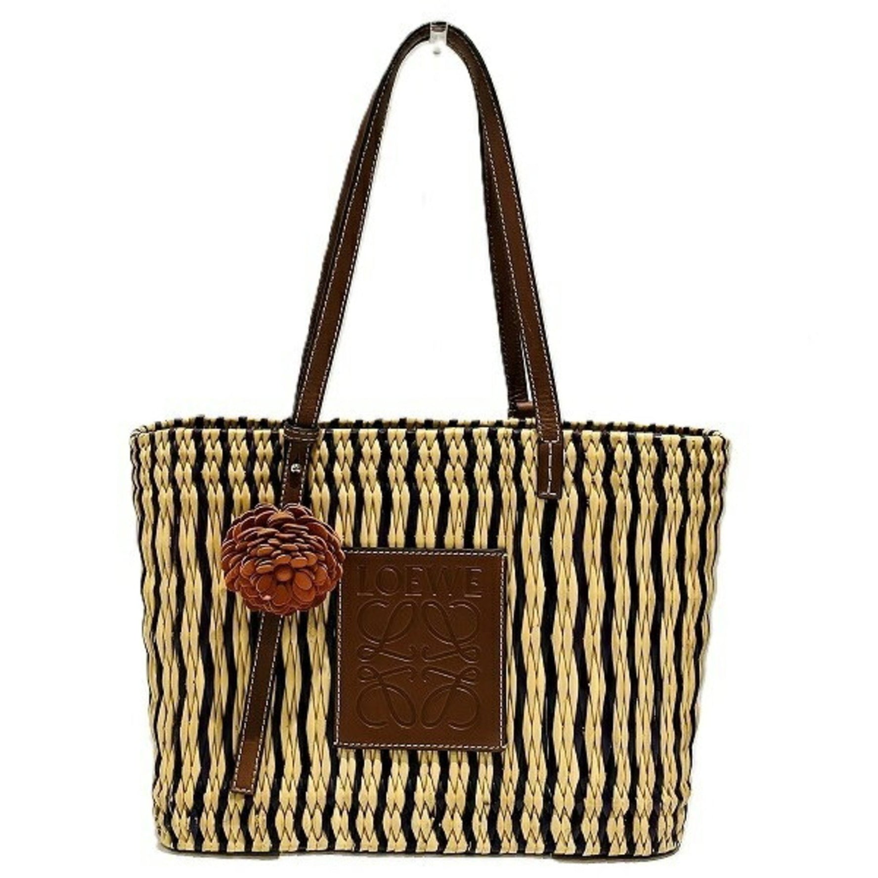 LOEWE Anagram Basket Bag, Tote Shoulder
