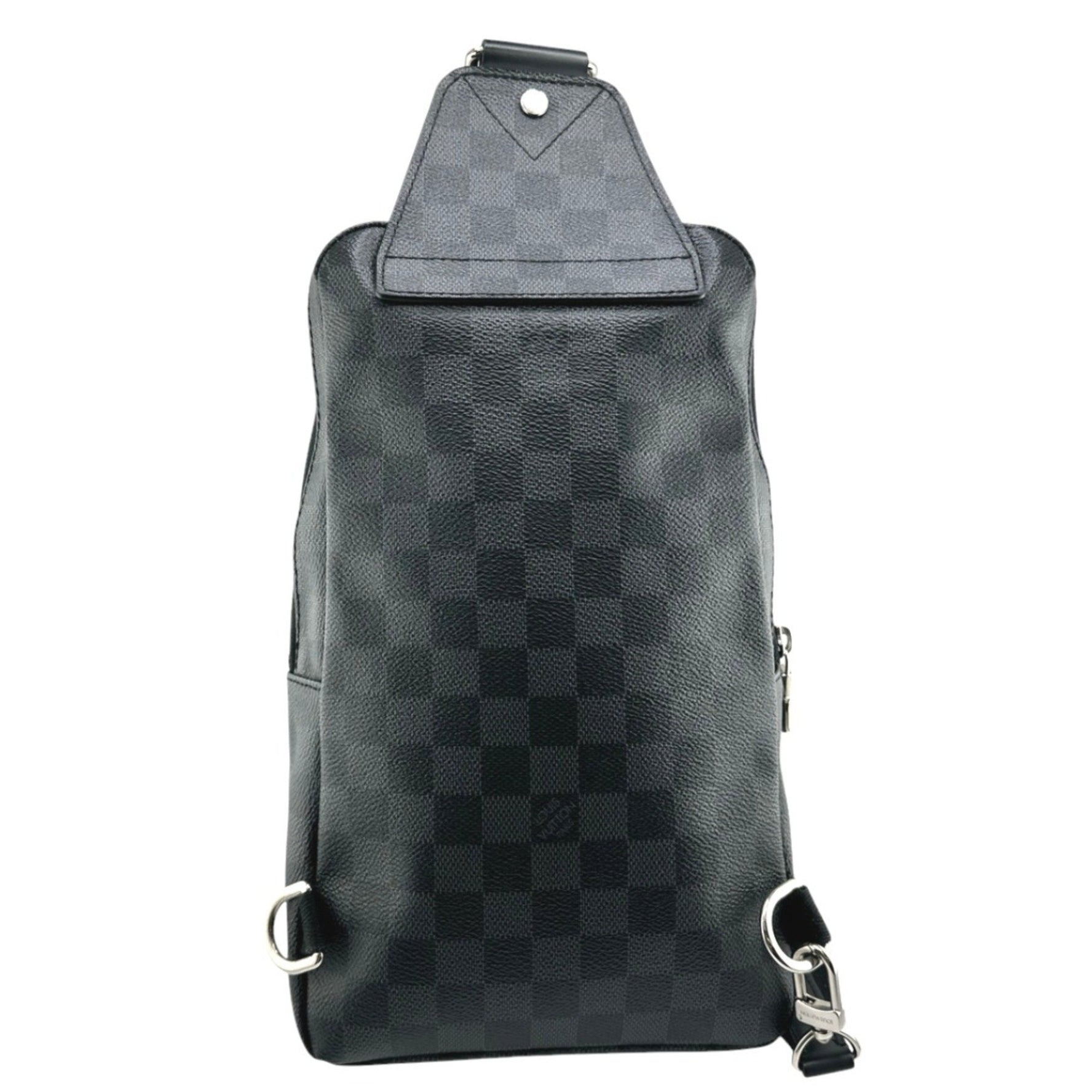 Louis Vuitton Shoulder Bag Body Graphite Avenue Sling Old Model Damier Canvas