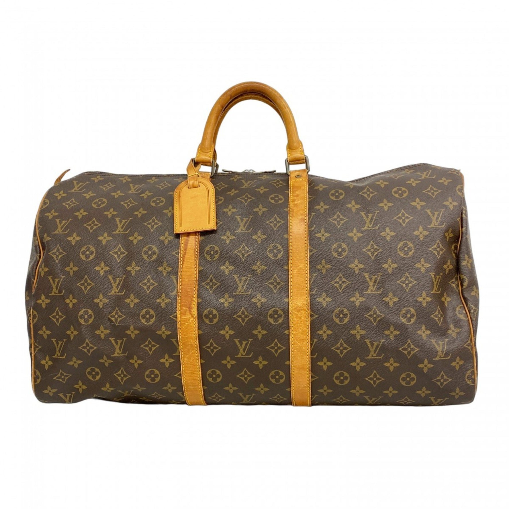 Louis Vuitton Monogram Keepall 55 Boston Bag Men's and