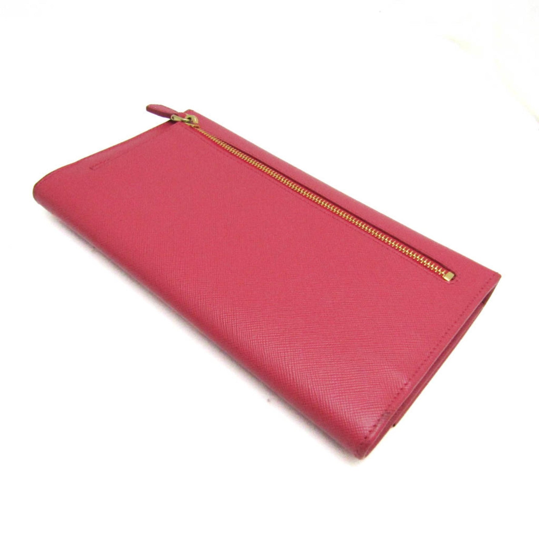Prada Saffiano Metal Long Wallet (bi-fold)