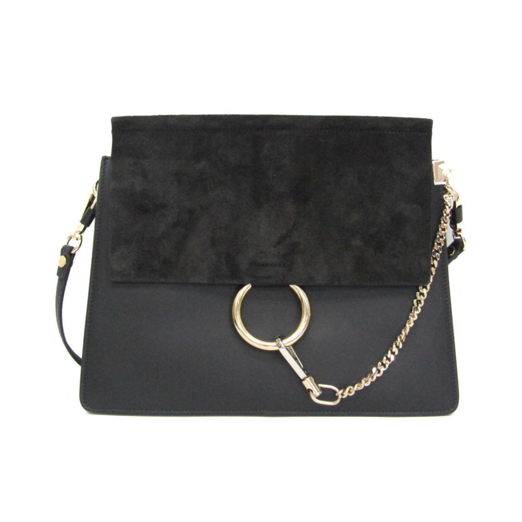 Chloé Faye Medium Leather,Suede Shoulder Bag