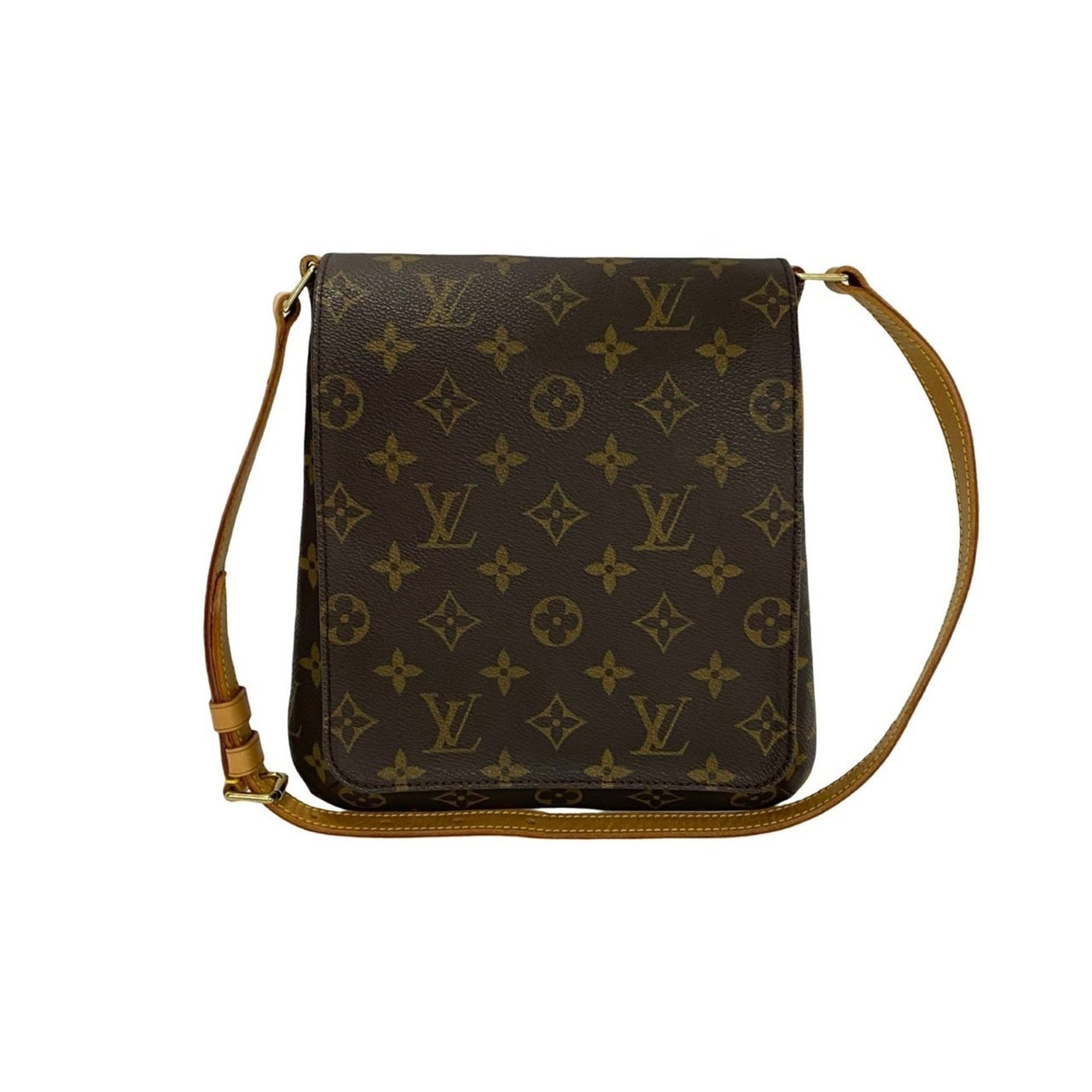Louis Vuitton Musette Salsa Monogram Leather Shoulder Bag/Pochette/Sacoche in