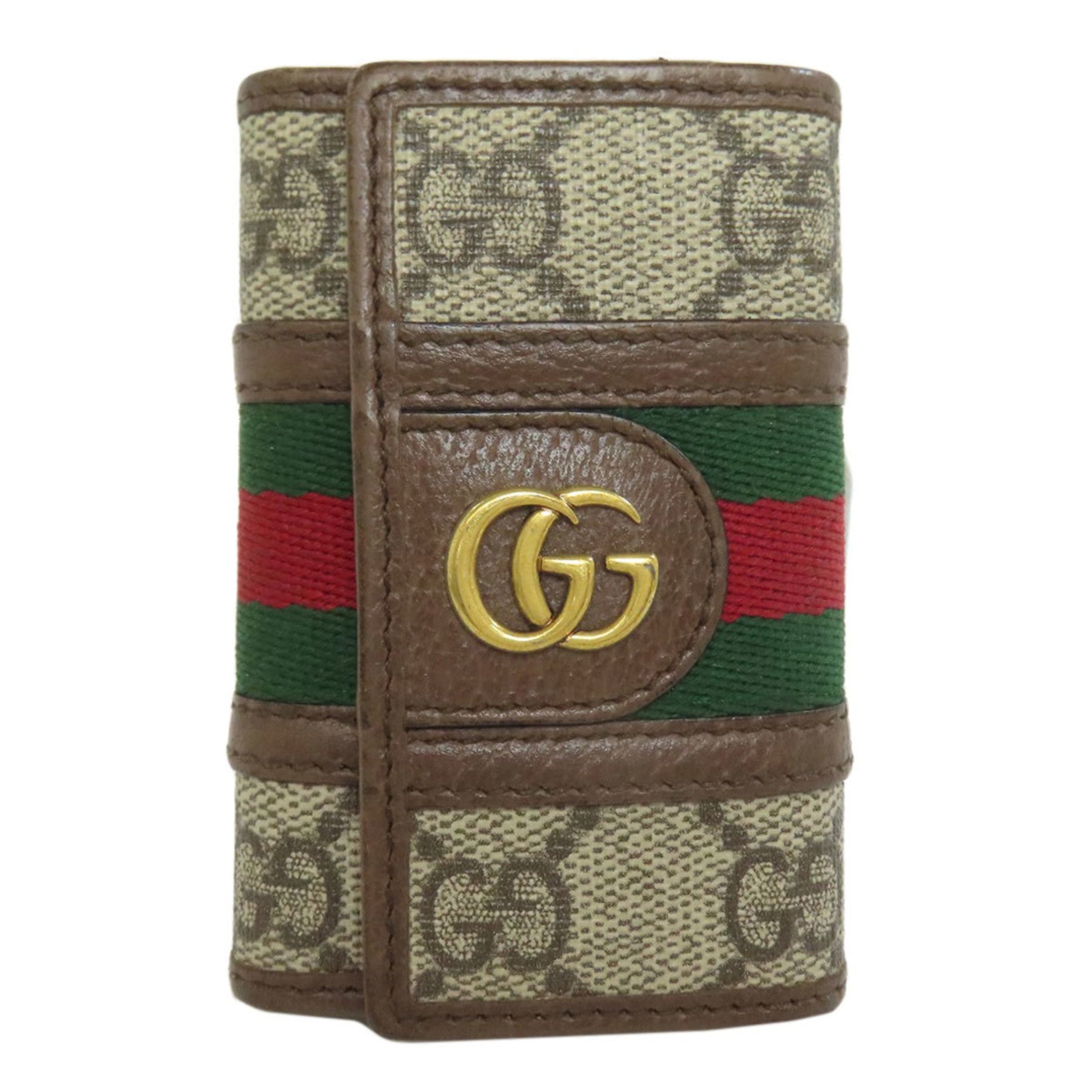 Gucci Offdia GG Double G Key Case Leather/PVC