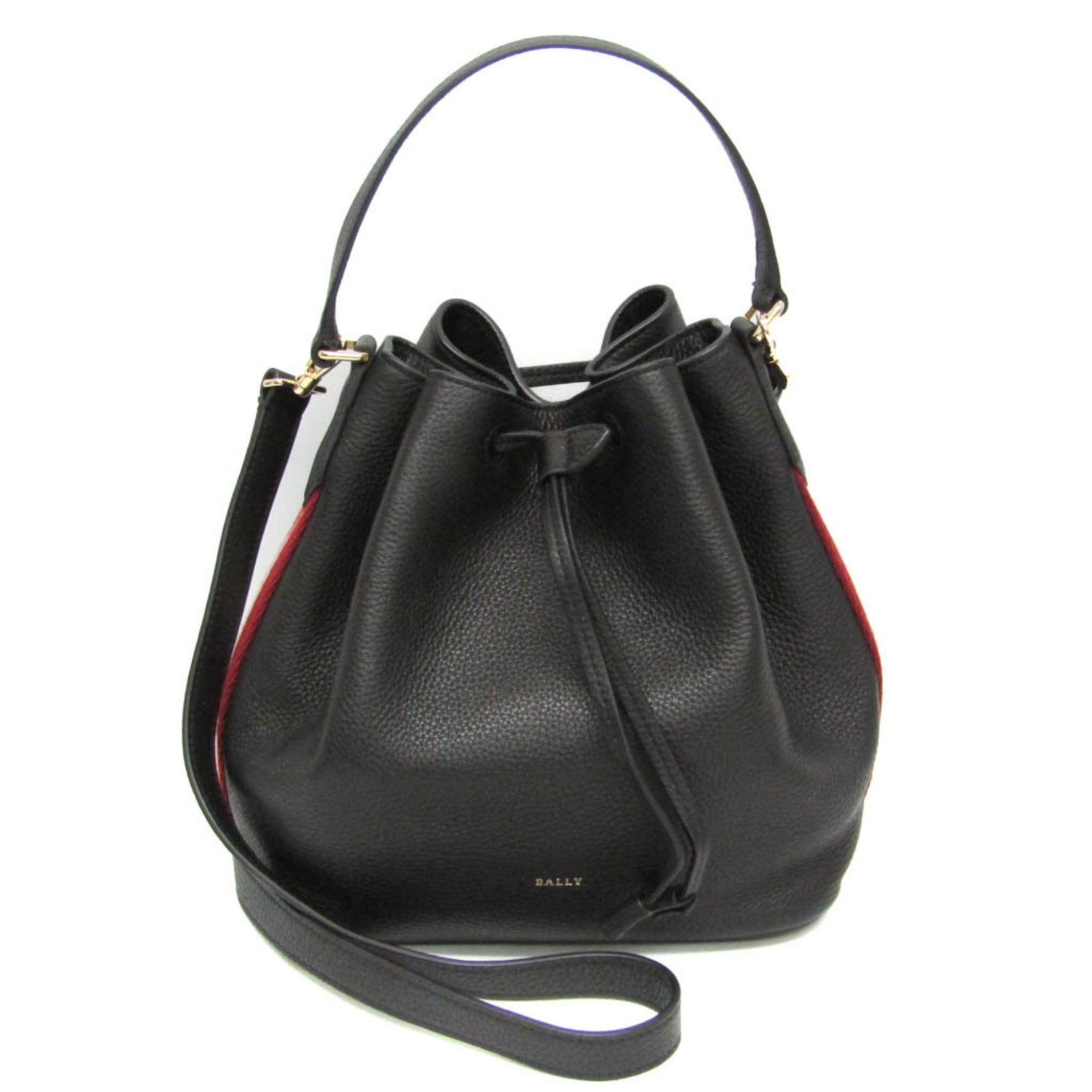 Bally BLYSS.O 912 Drawstring Shoulder Bag Leather Handbag,Shoulder Bag