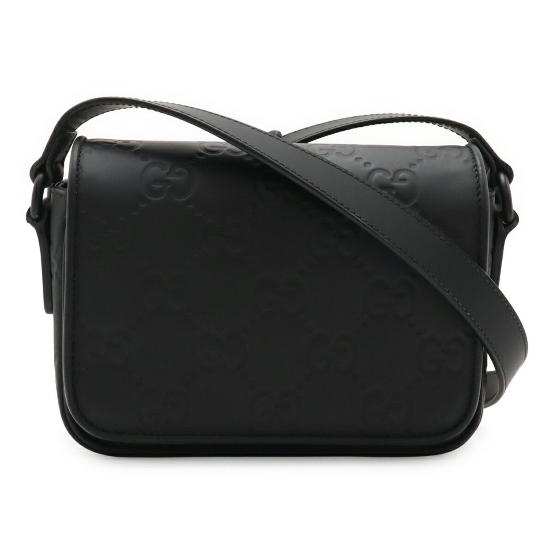 GUCCI GG Rubber Effect Super Shoulder Bag