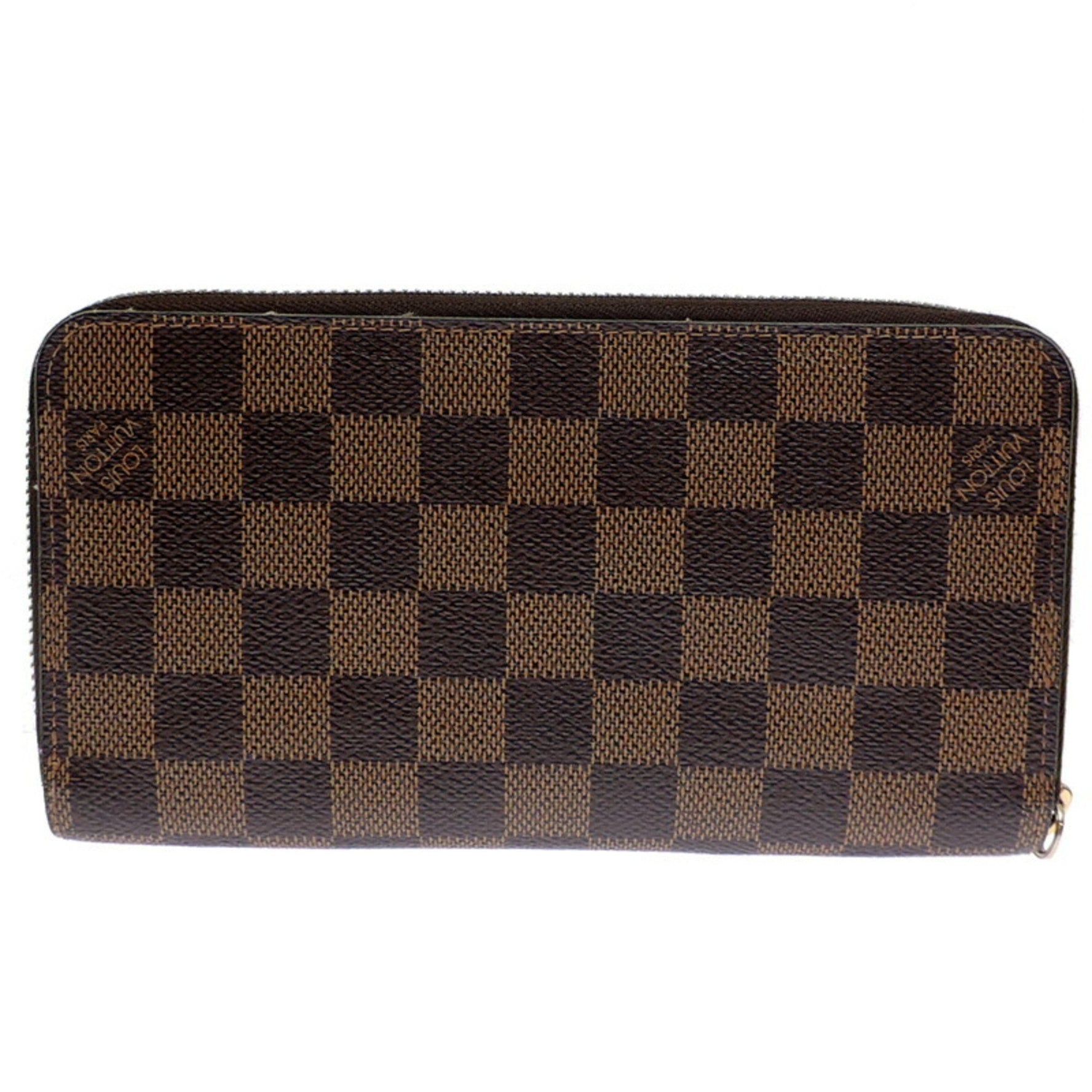 Louis Vuitton Zippy Wallet and Men's Long Damier Ebene (Brown)