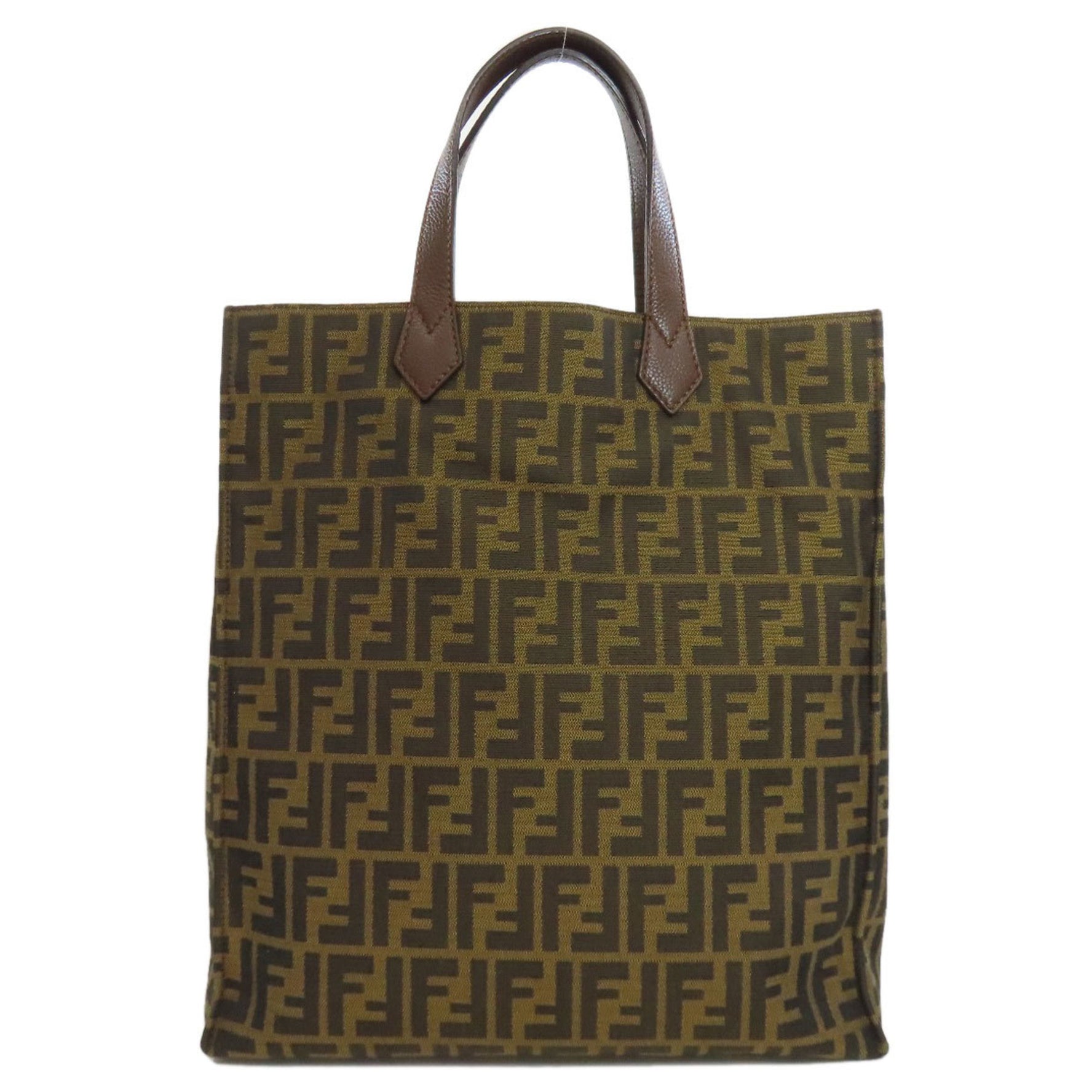 FENDI Zucca pattern tote bag canvas