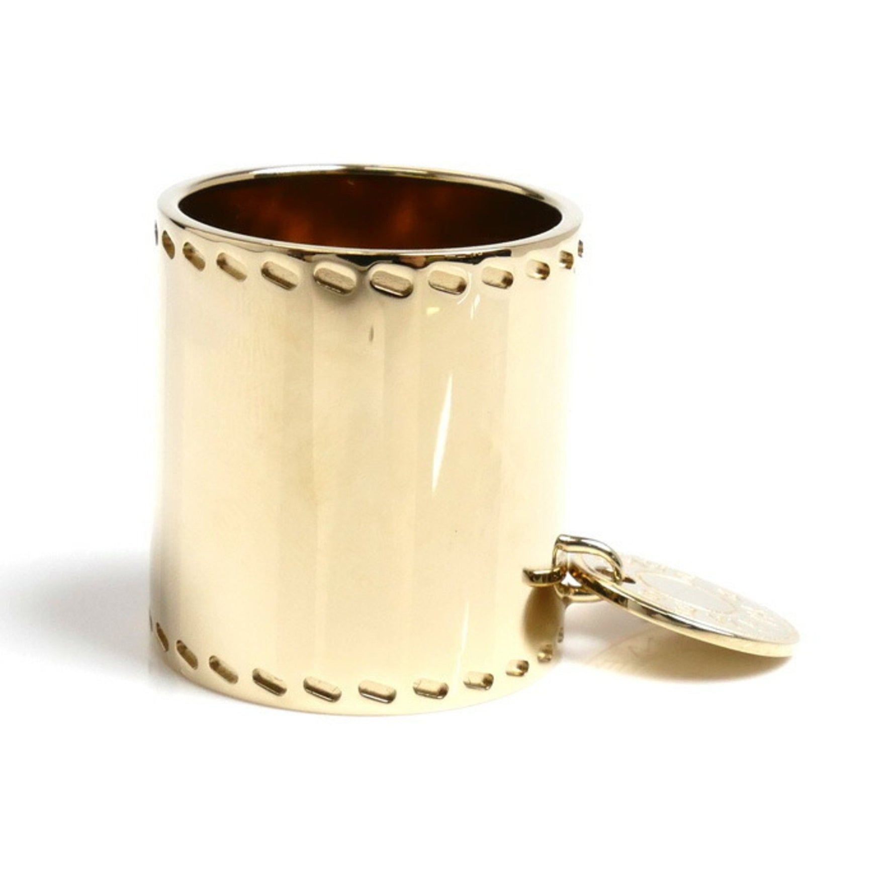 HERMES Metal Serie Charm Scarf Ring