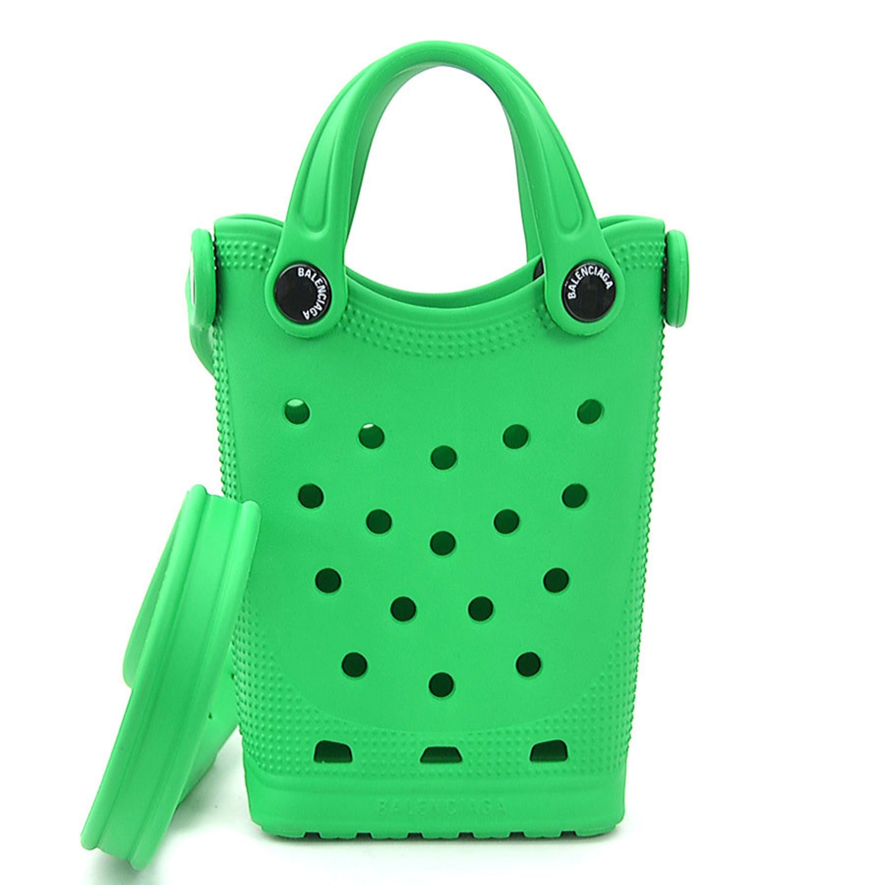 BALENCIAGA Phone Pouch Shoulder Bag Crocs Collaboration Rubber Men's