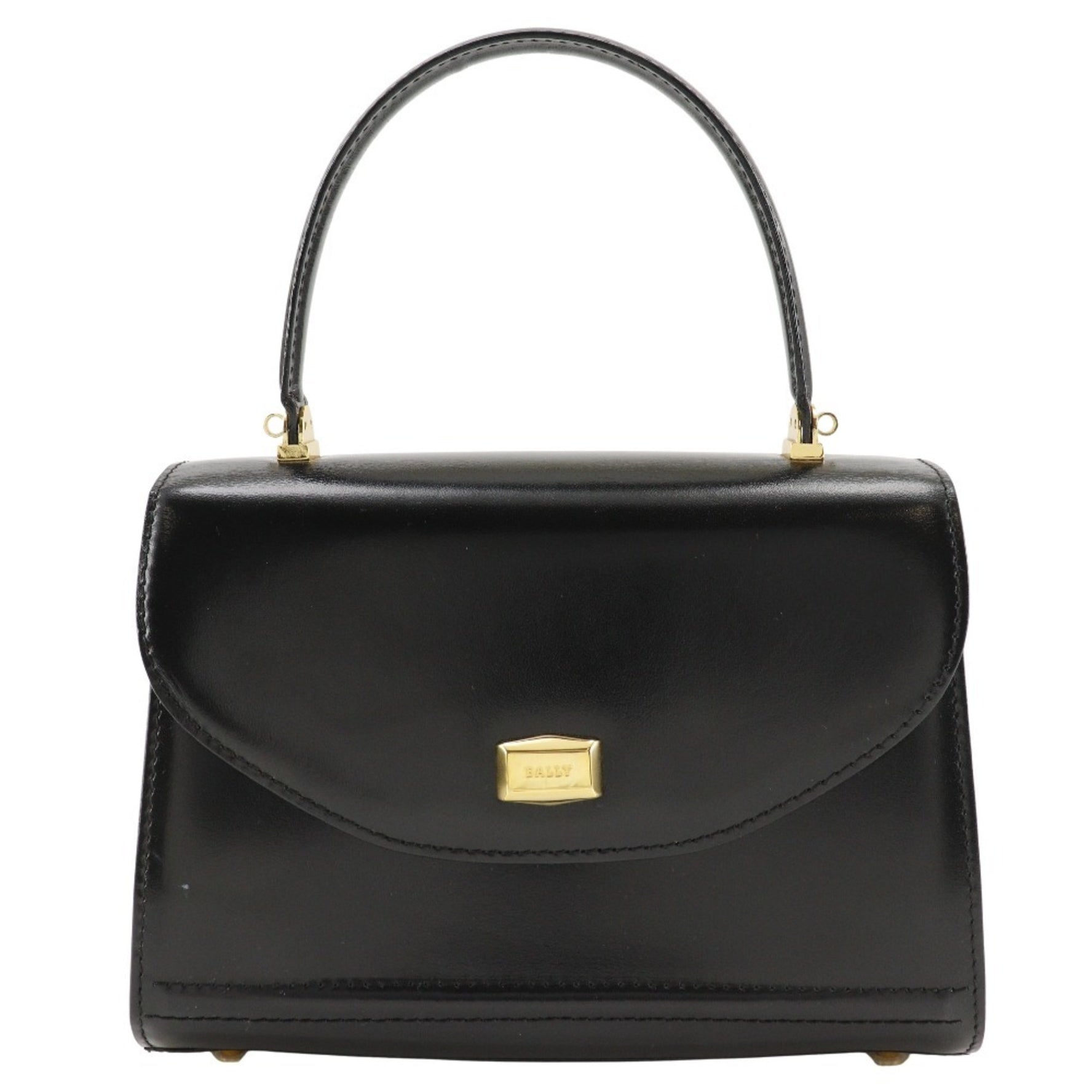 BALLY One-handle handbag shoulder bag calfskin One handle ladies