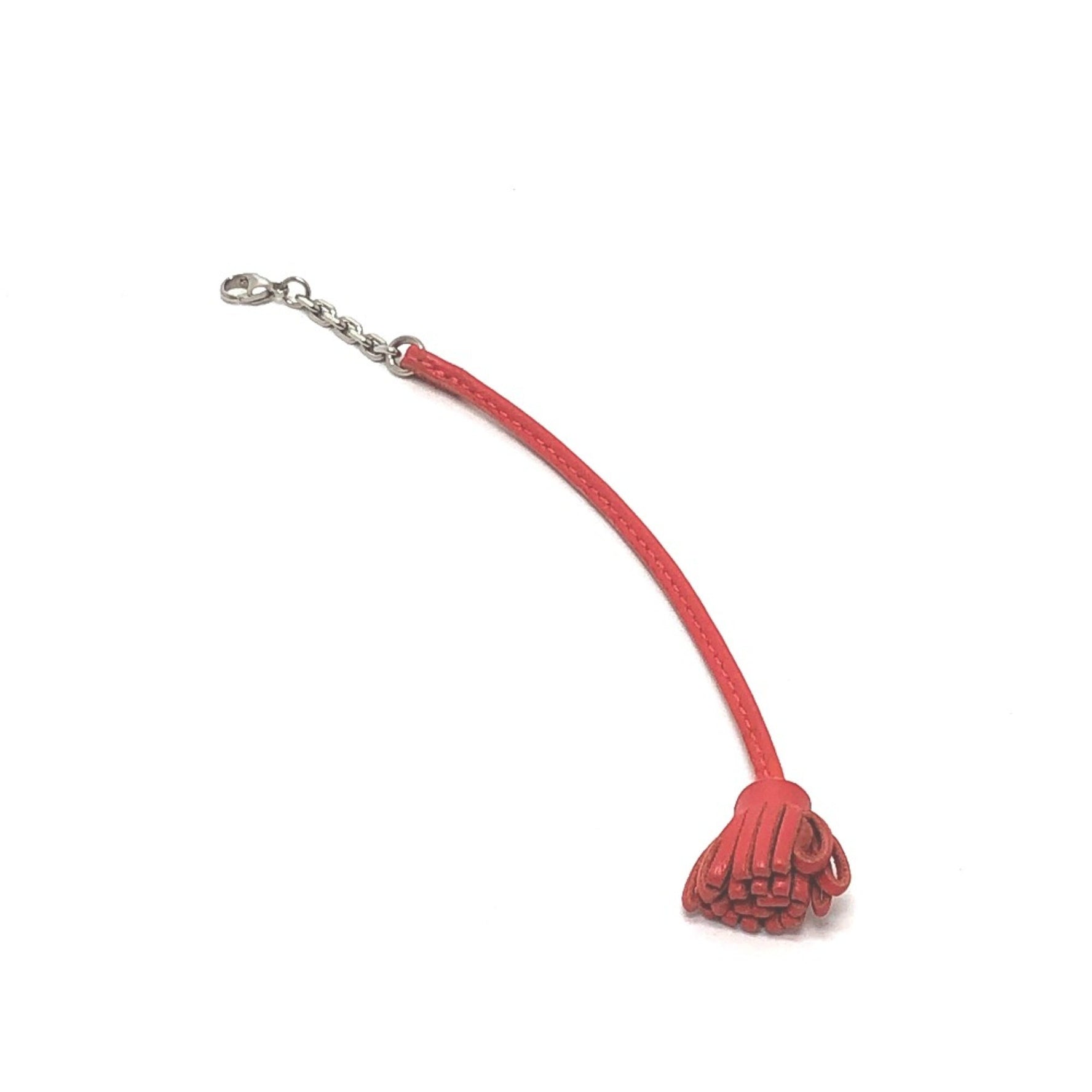Hermes Tassel Chain charm Rose Jaipur