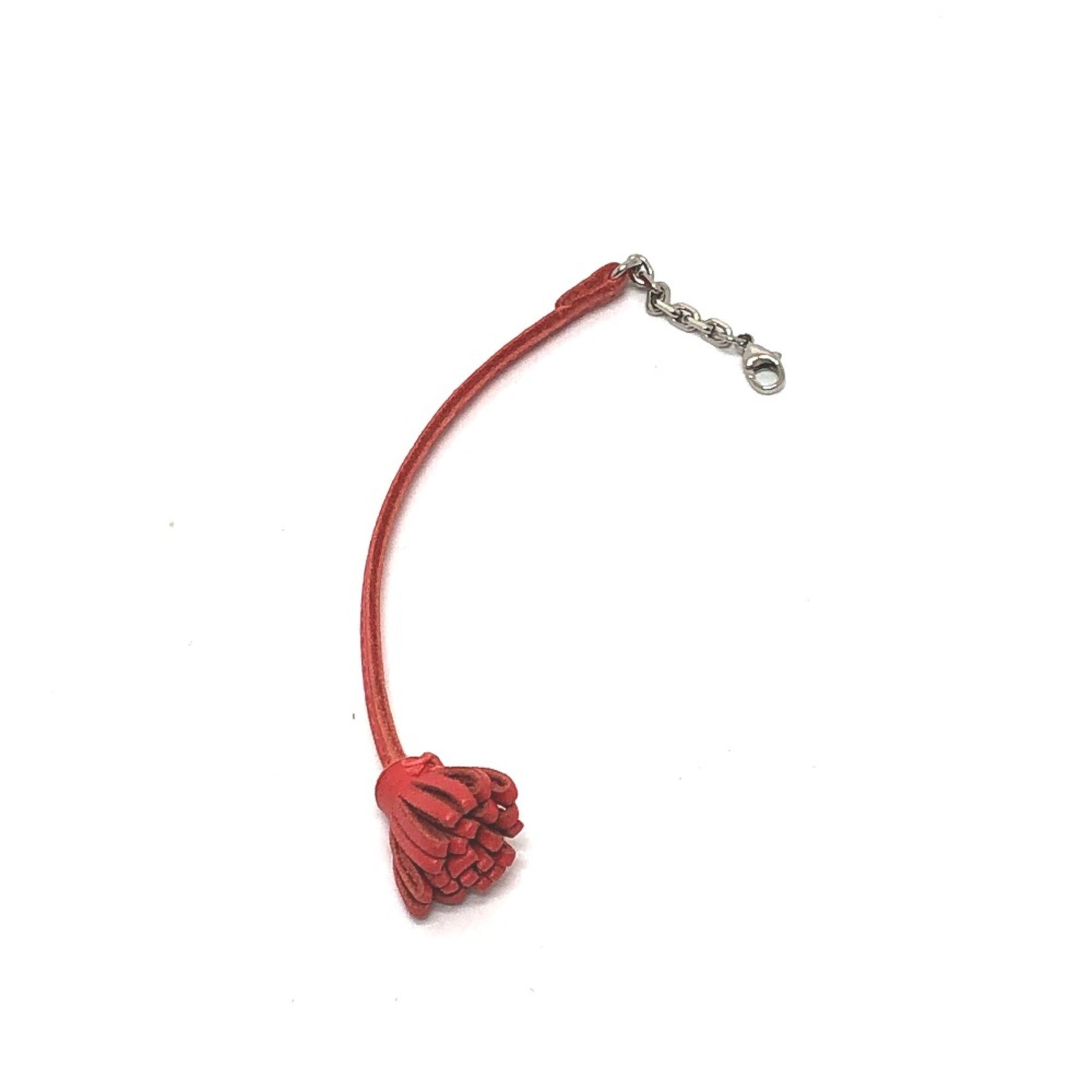 Hermes Tassel Chain charm Rose Jaipur