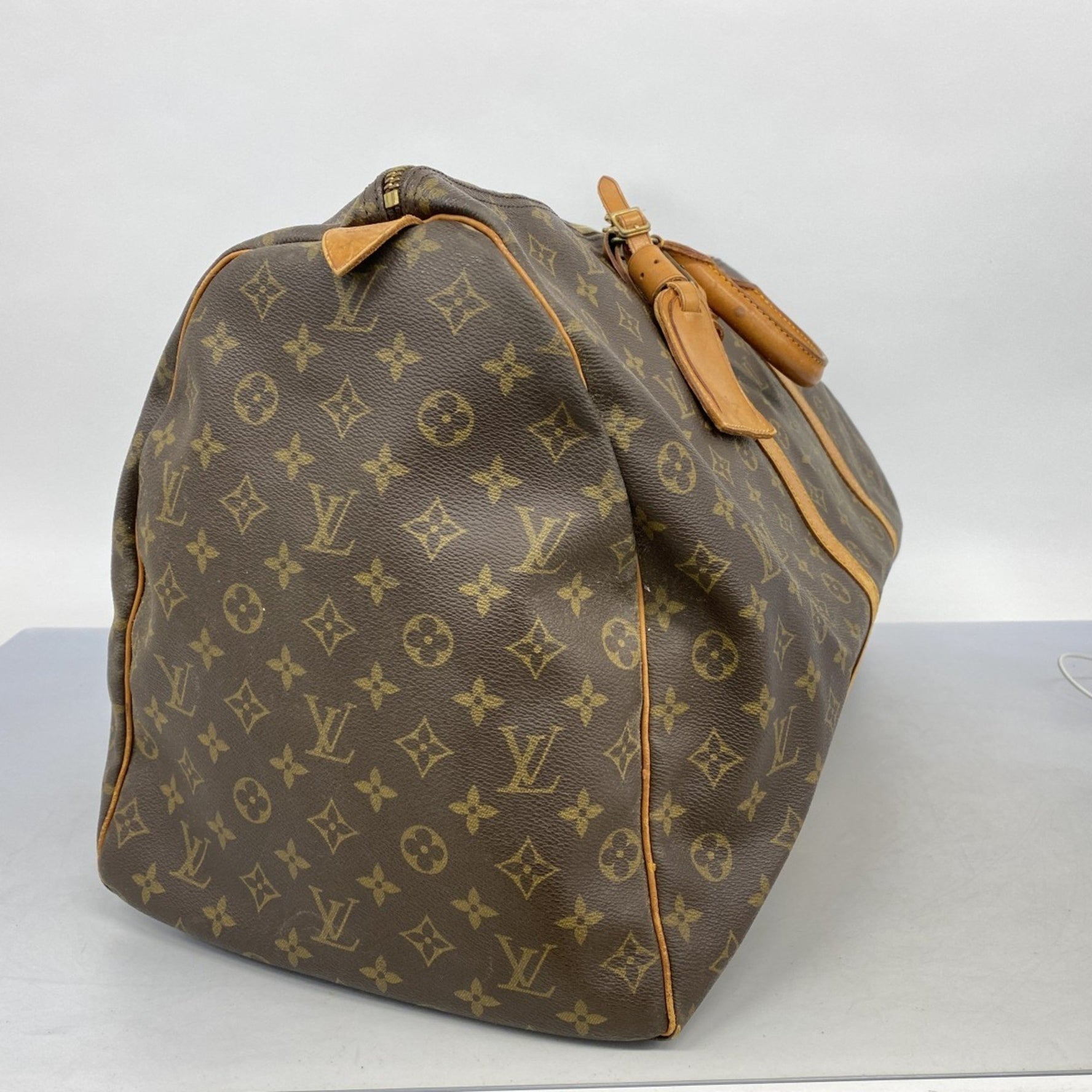 Louis Vuitton Monogram Keepall 60 Boston Bag Men's and