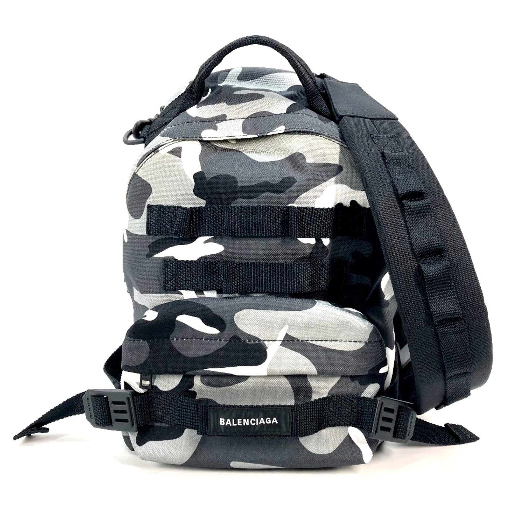Balenciaga Camouflage camouflage Backpack Shoulder Bag Backpack x Black