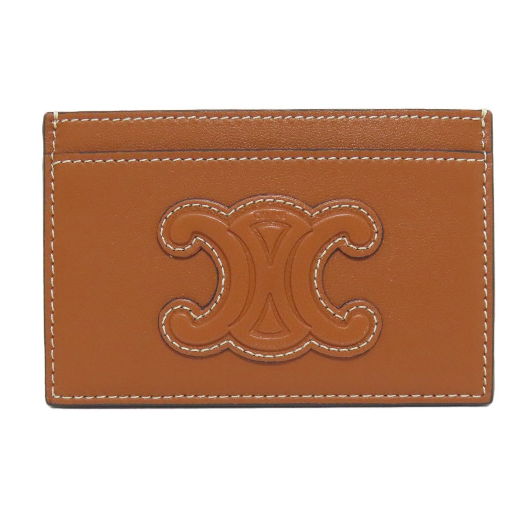 Celine Triomphe Leather Card Case