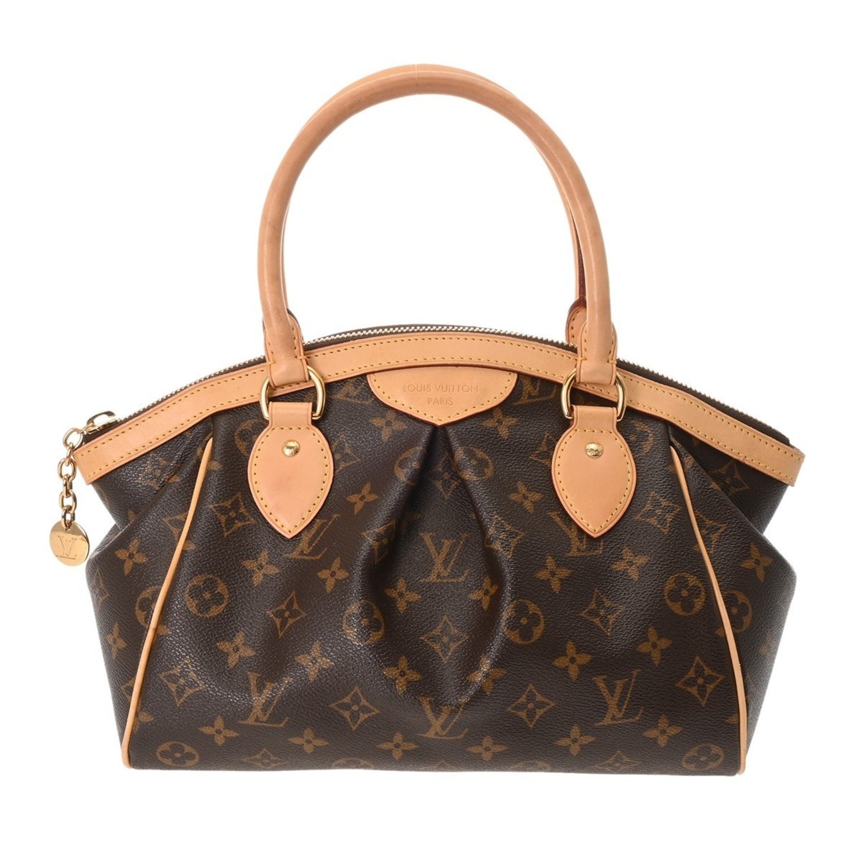 LOUIS VUITTON Monogram Tivoli PM Canvas Handbag