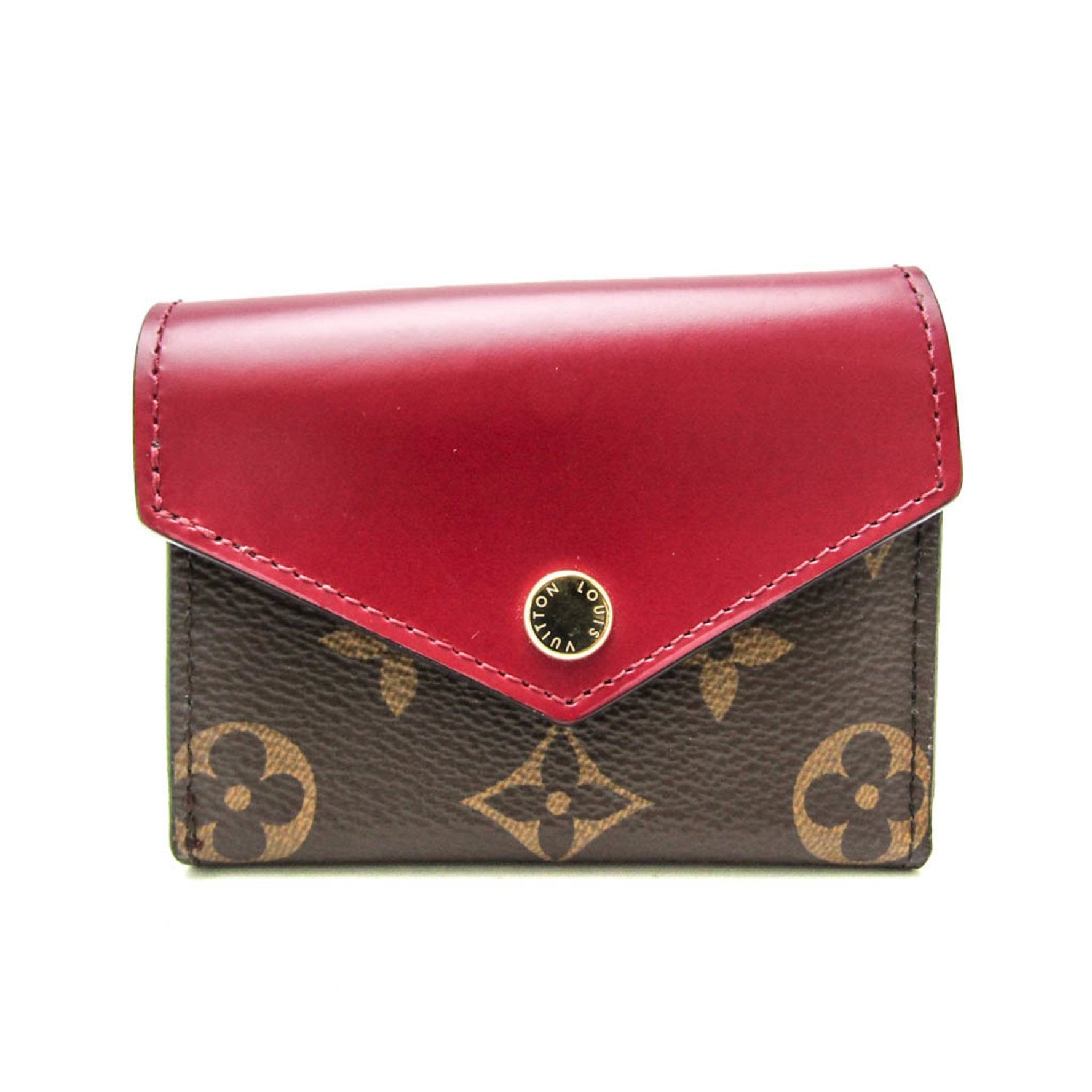 Louis Vuitton Monogram Zoe Wallet Monogram Wallet (tri-fold) Fuchsia,Monogram