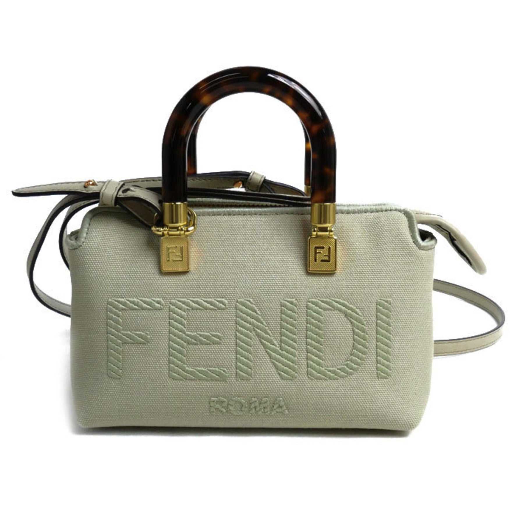 FENDI By the Way Shoulder Bag Light Green