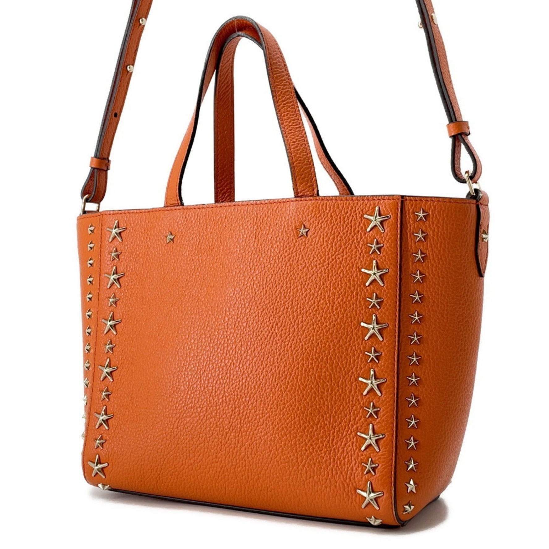 Jimmy Choo Pegasi S Studded Leather Handbag, Shoulder Bag