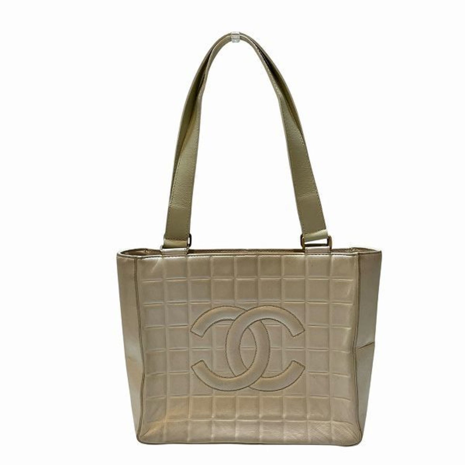 Chanel Chocolate Bar Coco Mark Bag Shoulder Tote
