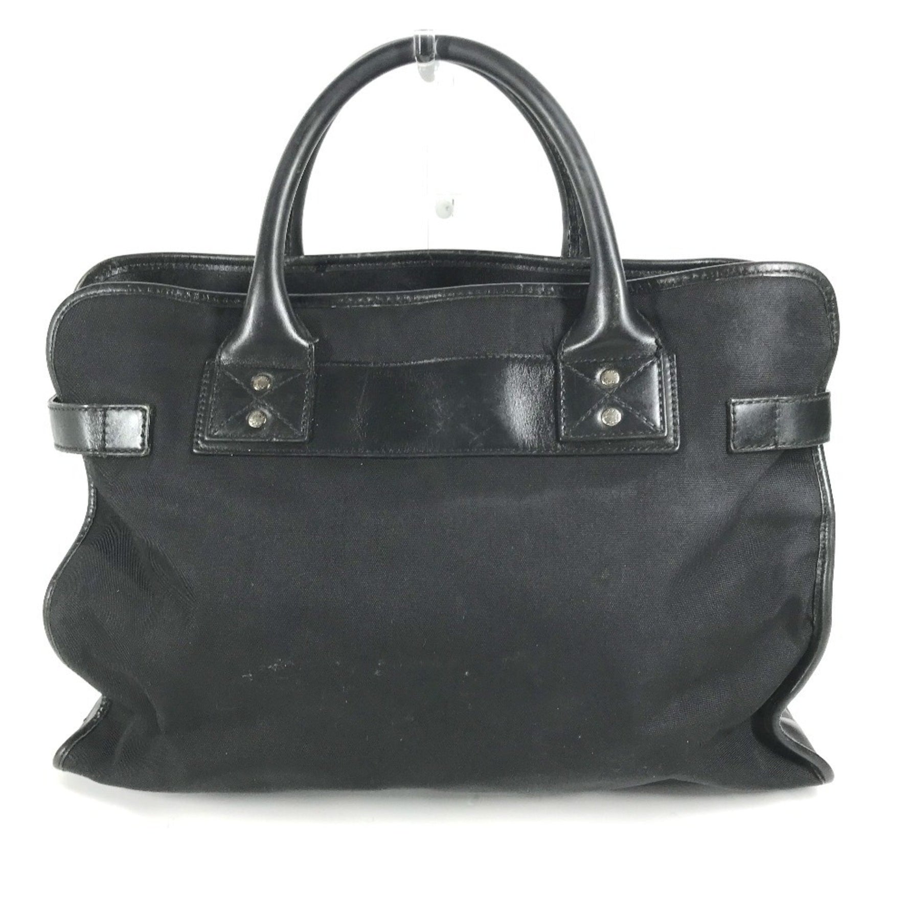 GUCCI Handbag Tote Bag Nylon Leather Men's