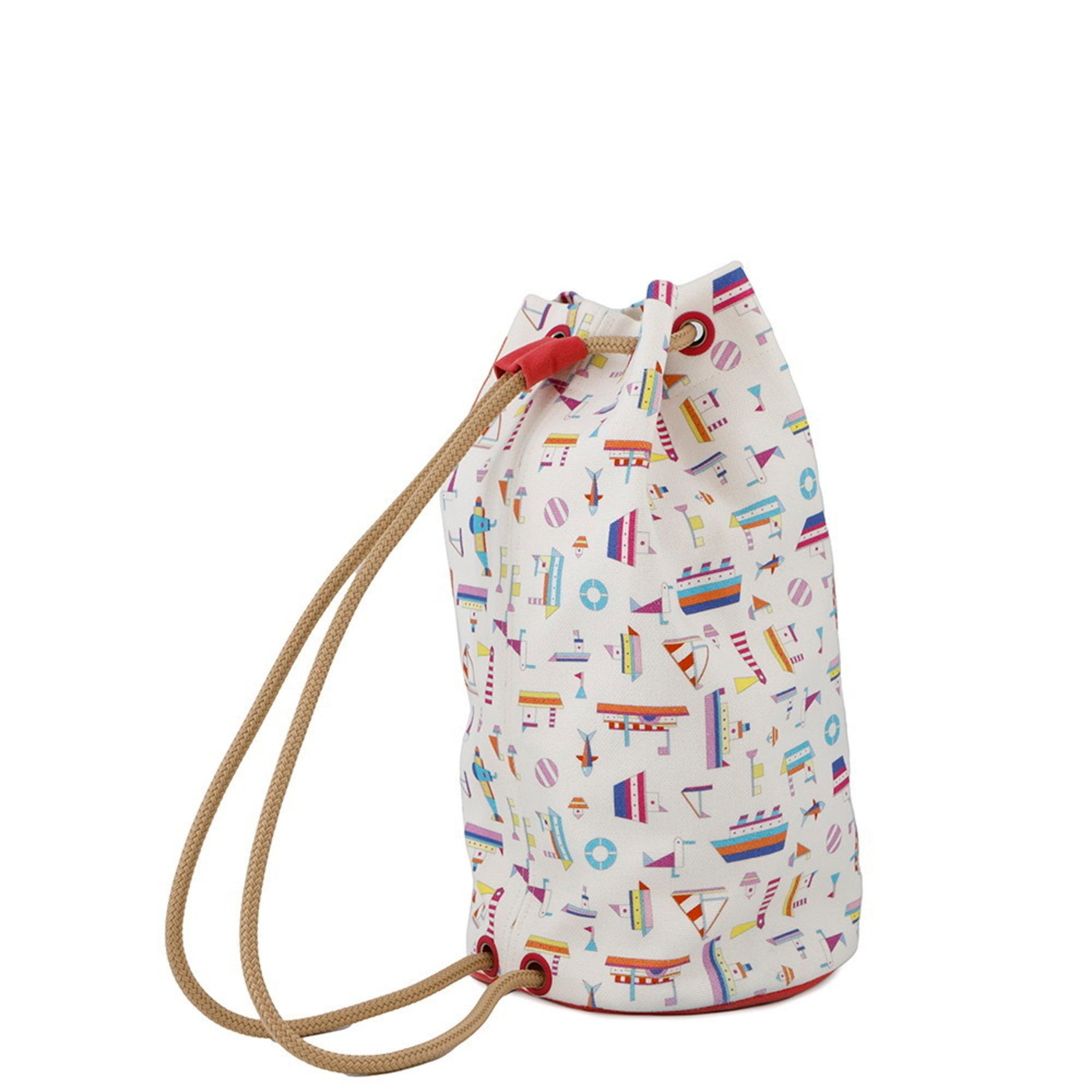 Hermes shoulder bag, Petit H Chartier duffel Marine