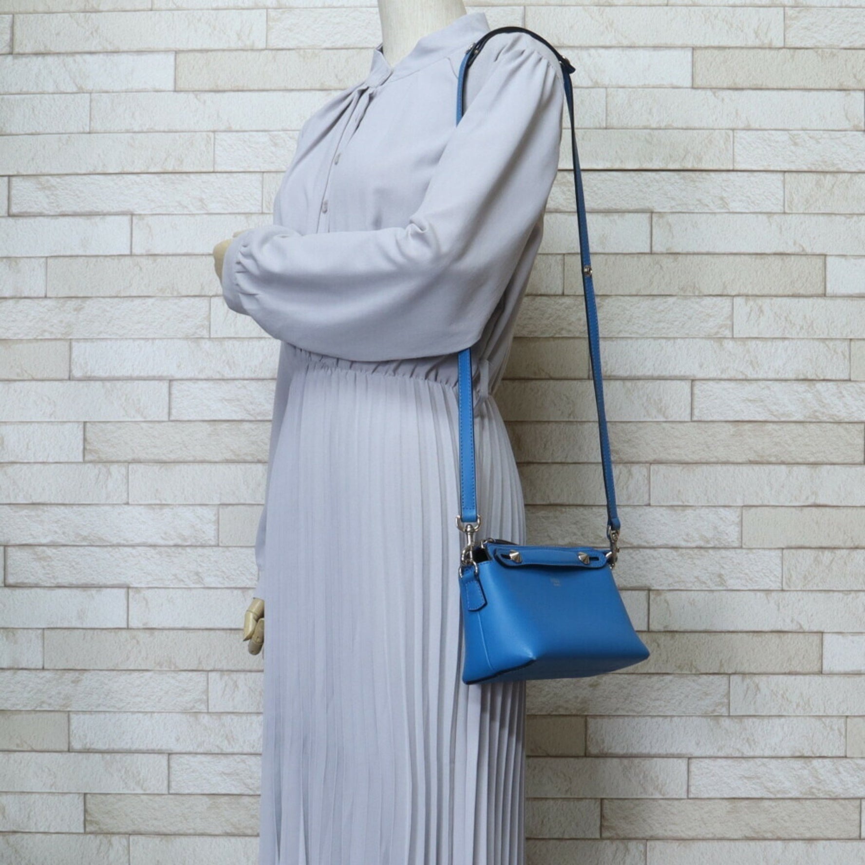 Fendi By The Way Shoulder Bag Leather