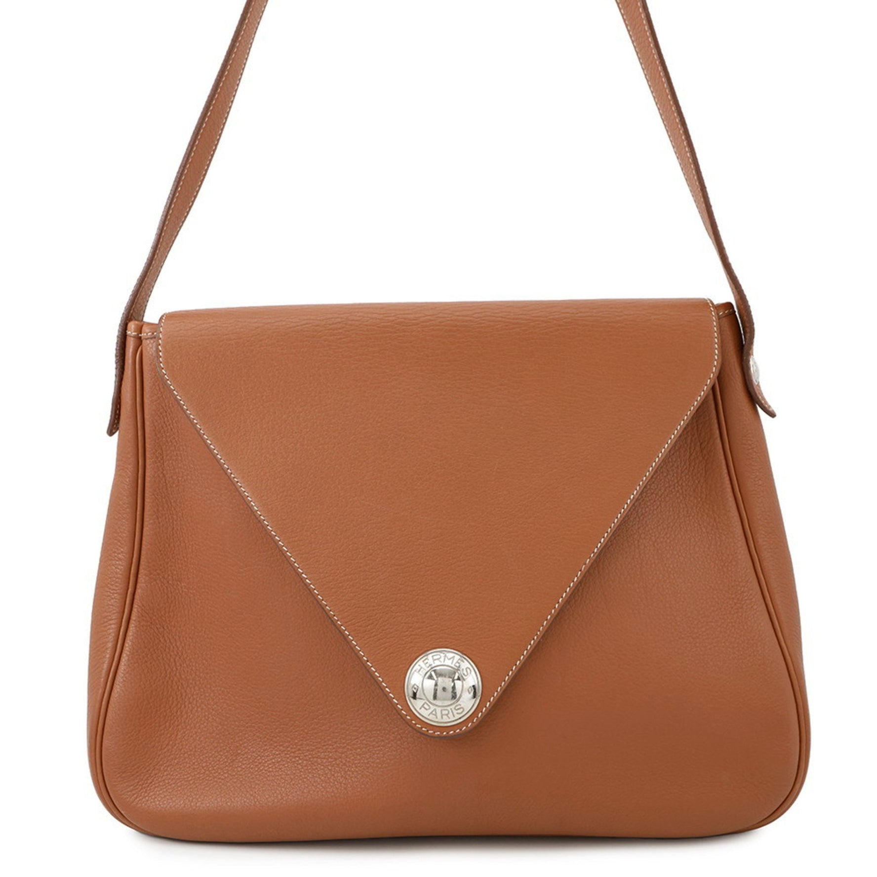 Hermes Hermès Christine Shoulder Bag in and Taurillon Clemence Leather with 〇Z Stamp