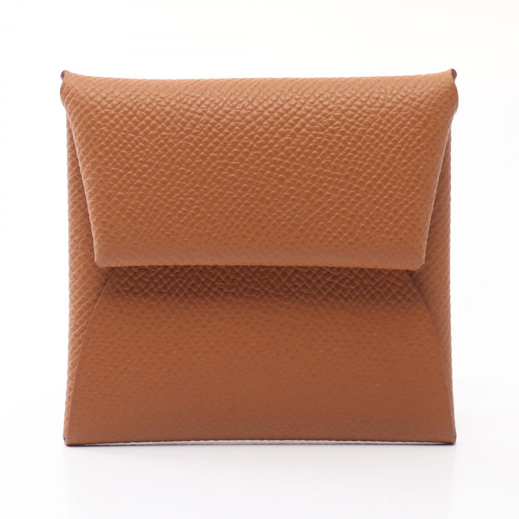 Hermes Bastia Wallet/Coin Case Wallet Calfskin (Cowhide) Veau Epsom Leather