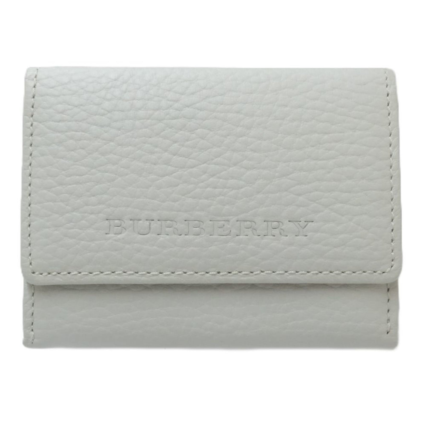 BURBERRY Business card holder case leather
