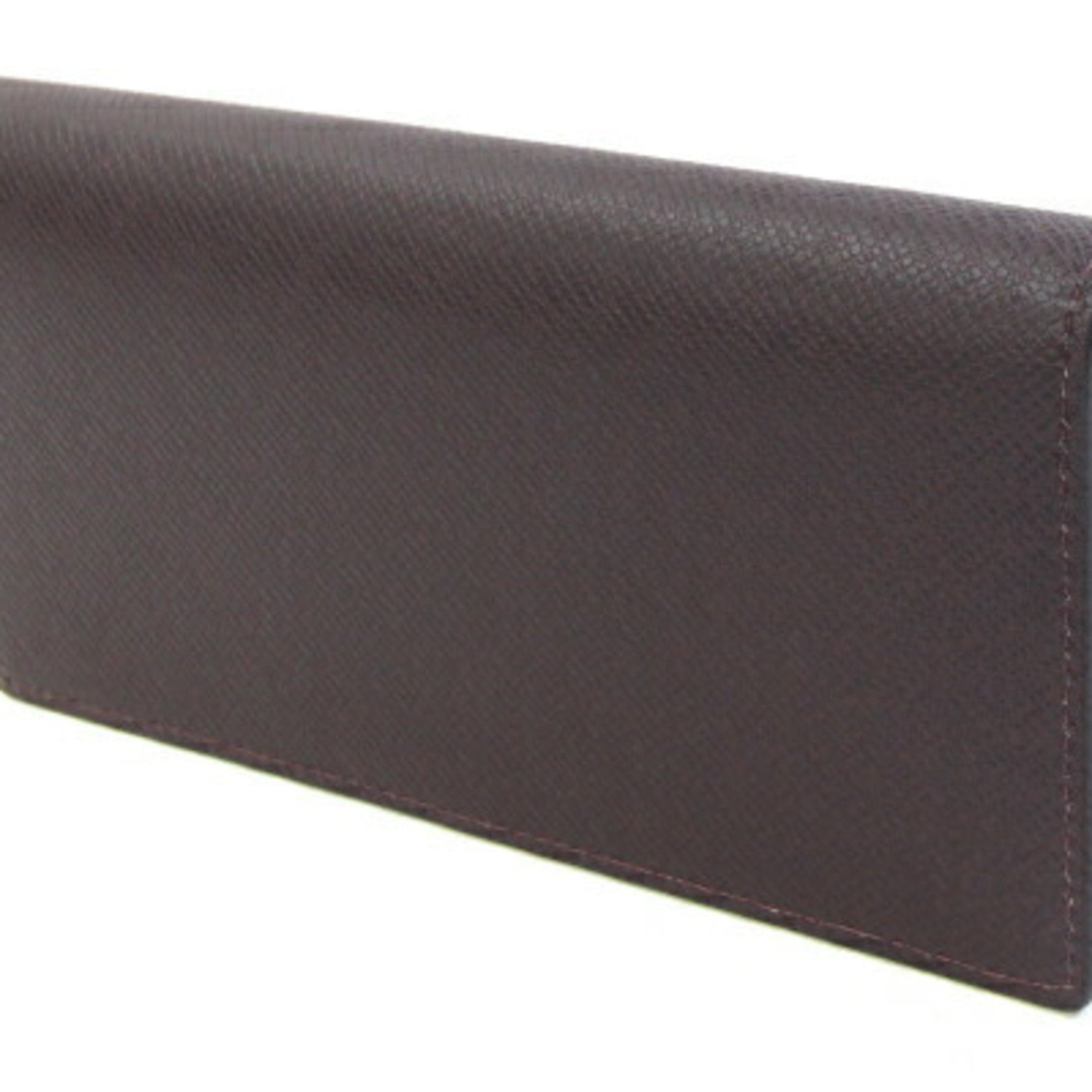 Louis Vuitton Bi-fold Long Wallet Taiga Portefeuille Brazza Bordeaux