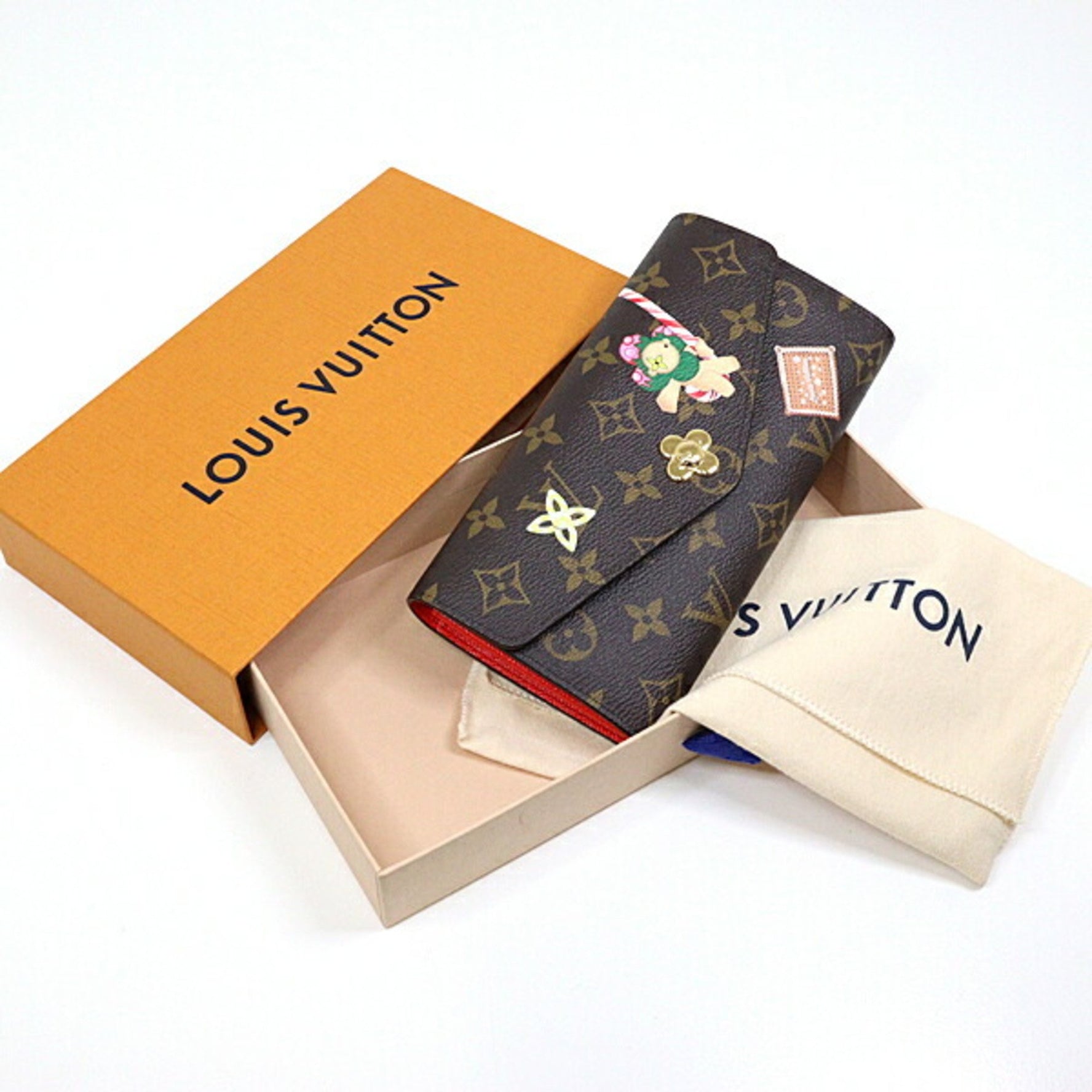 Louis Vuitton Portefeuille Sarah Long Wallet Vivienne Monogram