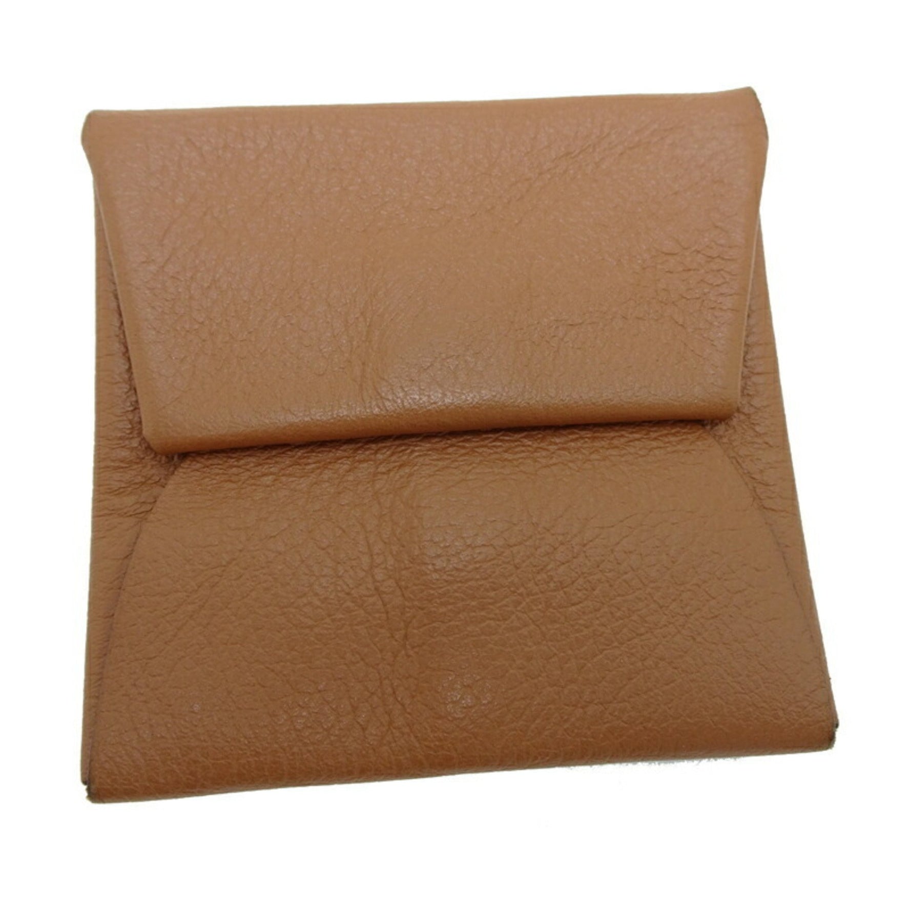 Hermes Bastia Verso Y Stamped Coin Case Evercolor, Gold