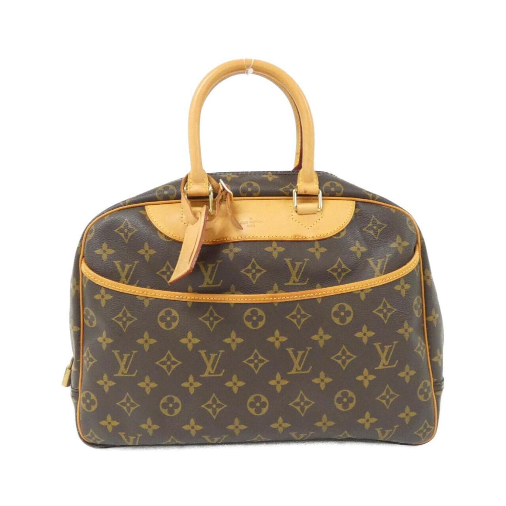 Louis Vuitton Monogram Bowling Vanity Handbag