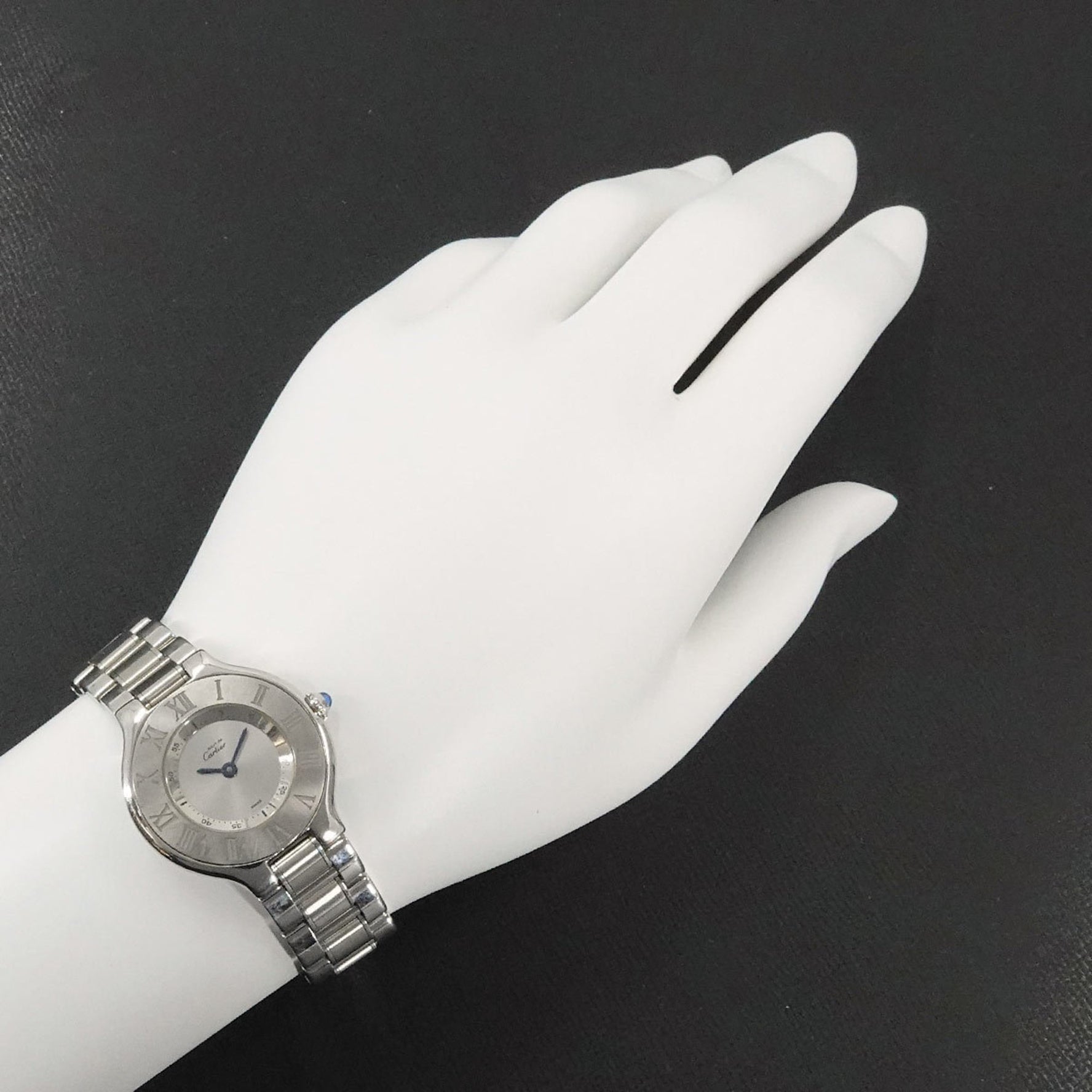 Cartier Must 21 Vantianne W10109T2 Women's Silver Quartz Watch