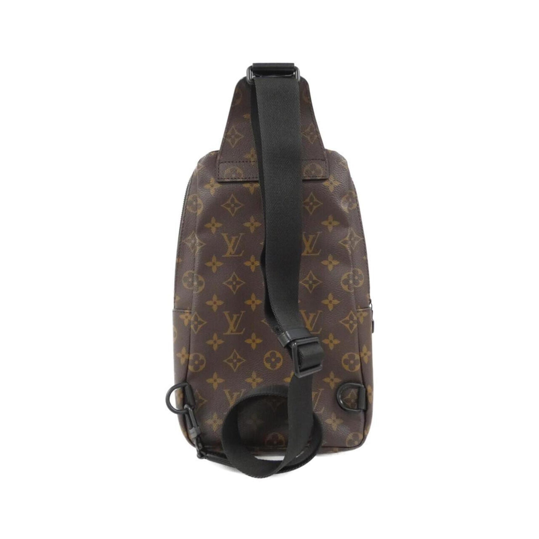Louis Vuitton Monogram Macassar Avenue Sling Bag Shoulder