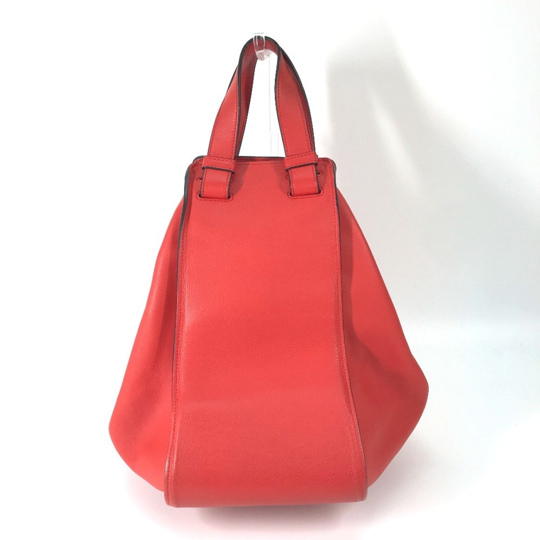 LOEWE Hammock Shoulder/Handbag, Leather, Red