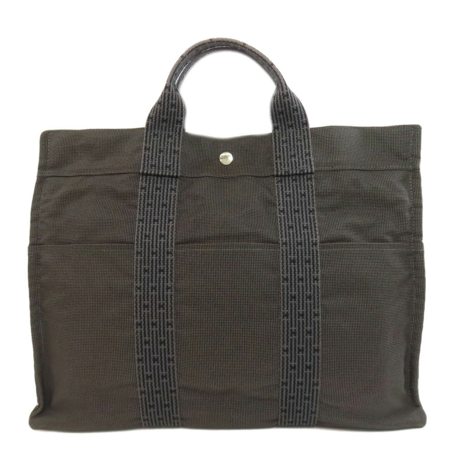 Hermes Air Line MM Handbag Canvas