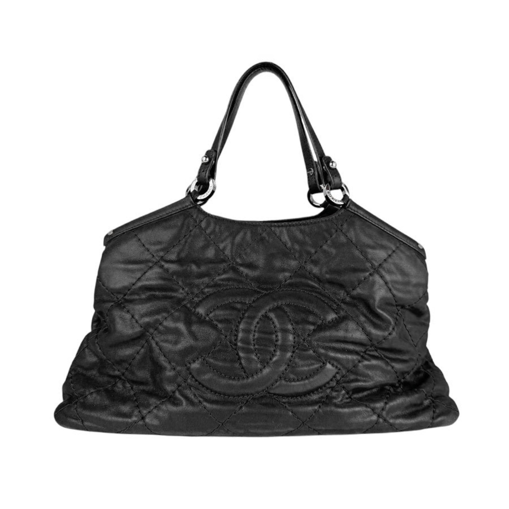 CHANEL Handbag Shoulder Bag Nubuck