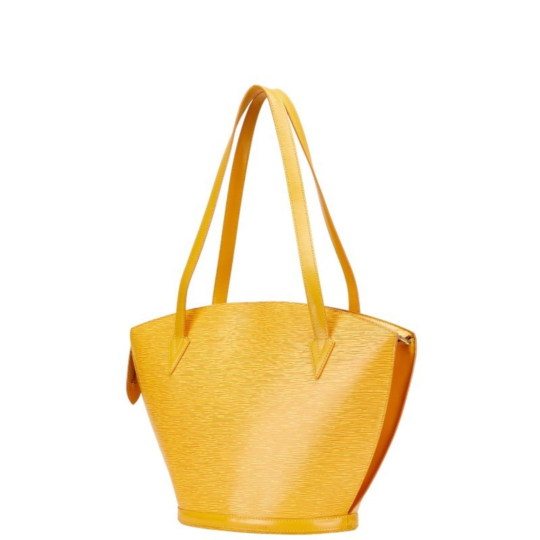 Louis Vuitton Epi Saint-Jacques Shopping Shoulder Bag/Tote Bag in Tassili Yellow Leather