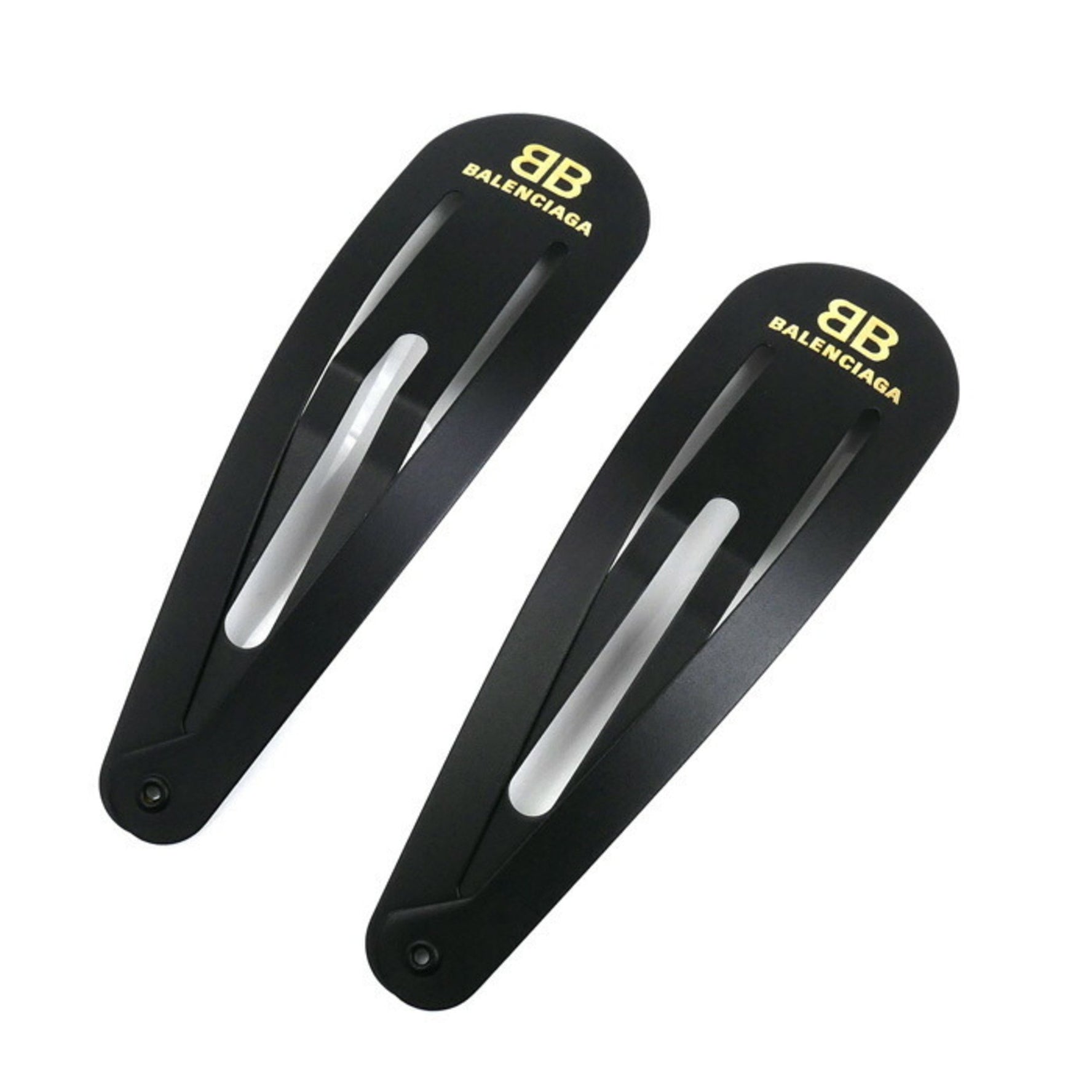 BALENCIAGA Steel Holli XXL Snap Clip Hair Set