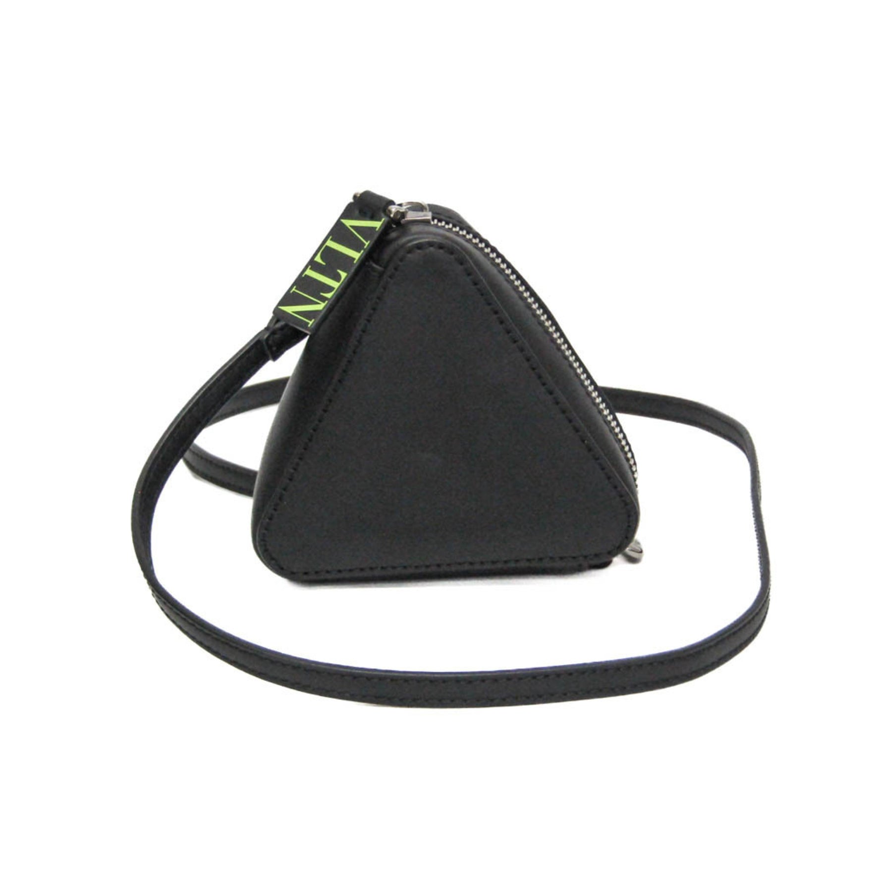 Valentino Garavani VLTN Triangle Shoulder Pouch Men,Women Leather Pouch,Shoulder Bag