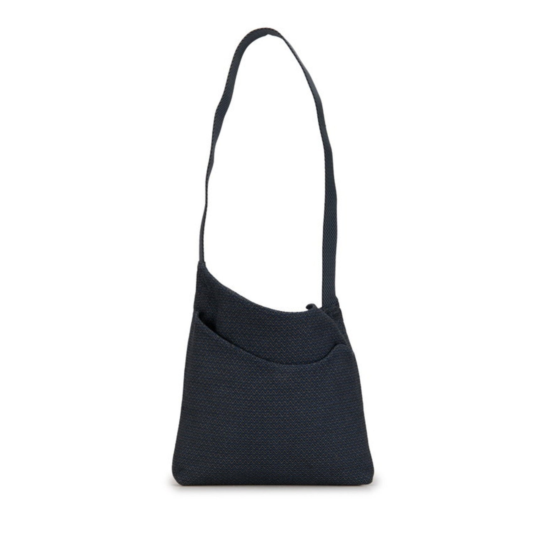 Hermes Sac des Pansages Shoulder Bag Blue Navy Canvas