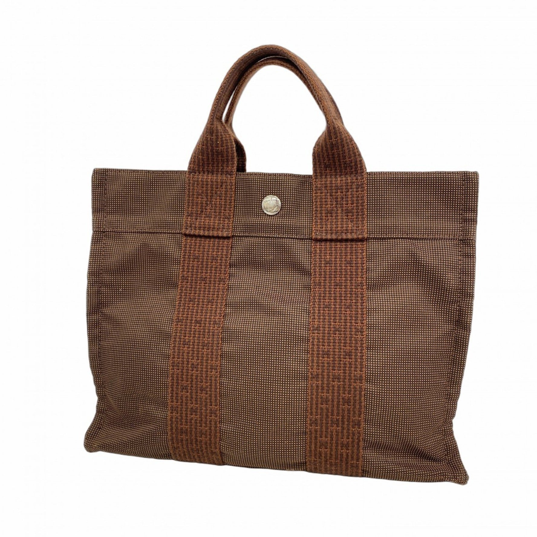 Hermes Air Line PM Canvas Handbag