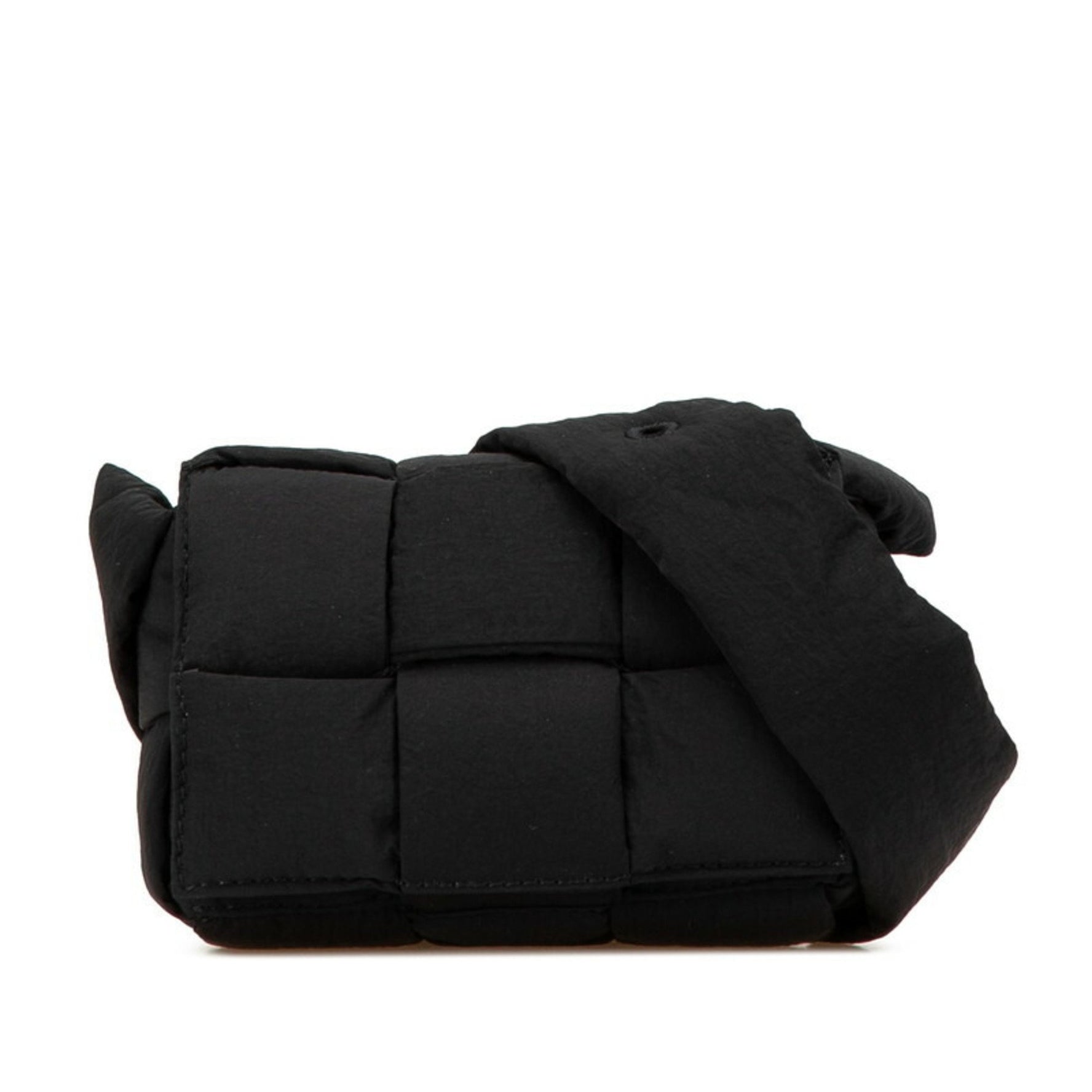 Bottega Veneta Mini Cassette Shoulder Bag Crossbody Nylon BOTTEGAVENETA